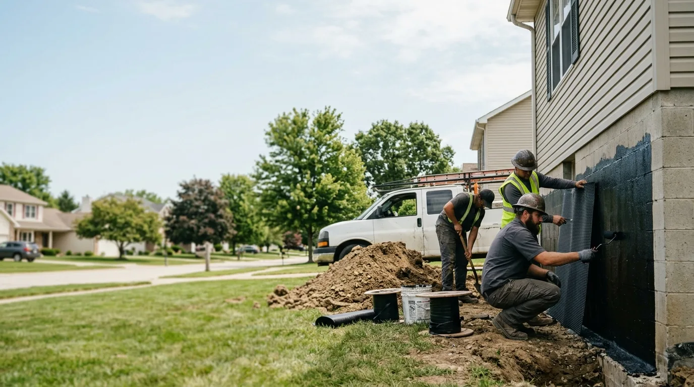 Basement Waterproofing in Brecksville, OH near me